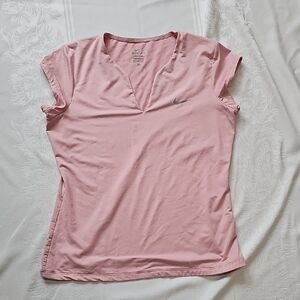 Nike Women's Light Pink Short Sleeve Tee